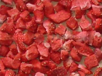 strawberry dices