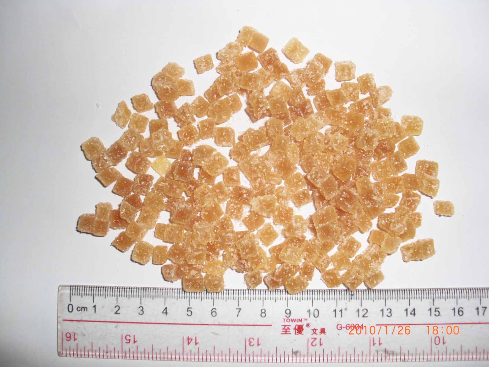 crystal ginger dice