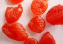 Dehydrated strawberries